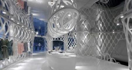 浪漫主义女士服装店室内设计 营造梦幻购物空间