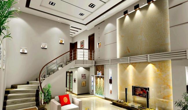 客厅设计 建筑装饰工程的艺术与功能融合